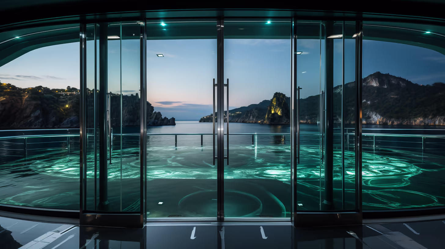 PORTE INCERNIERATE AUTOMATICHE DI DIMENSIONI RIDOTTE